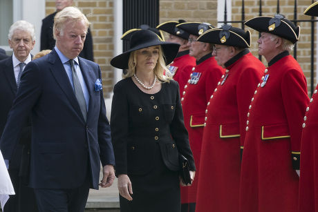 Interment of Margaret Thatcher's ashes at the Royal Hospital, Chelsea, London, Britain - 28 Sep 2013