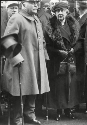 Madame Lyautey Widow Marshal Hubert Lyautey Editorial Stock Photo 