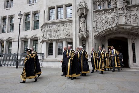 Services for Judges and Members of the Legal Profession, Westminster Abbey, London, Britain - 01 Oct 2013
