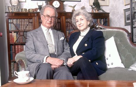 Frank Thornton His Wife Beryl Evans Editorial Stock Photo - Stock Image ...