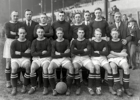 Football 1931 1932 Season Manchester United Editorial Stock Photo