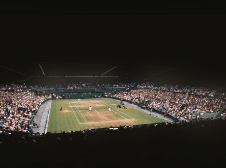 Tennis Mens Doubles 1972 Wimbledon Tennis Editorial Stock Photo Stock
