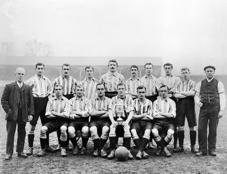 Football 1906 1907 Season Sheffield Wednesday Editorial Stock Photo