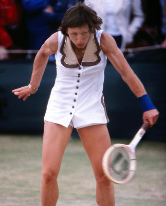Tennis 1979 Wimbledon Championships Usas Martina Editorial Stock Photo