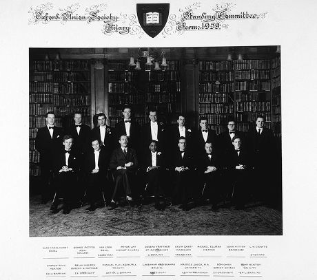 OXFORD UNIVERSITY UNION STANDING COMMITTEE 1959 DENNIS POTTER WRITER