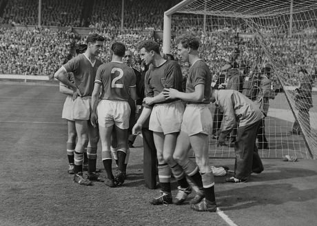 Football 1958 Fa Cup Final Bolton Editorial Stock Photo - Stock Image ...