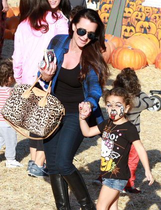 Kyle Richards Her Daughter Editorial Stock Photo - Stock Image