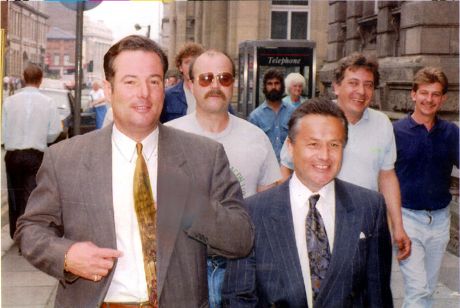 Derek Hatton - Liverpool Councillor. Bailed: Derek Hatton In Liverpool After Yesterday's Hearing With His Solicitor And Supporters Derek Hatton Left Court Smiling Yesterday After He Was Remanded On Bail Charged With Conspiracy To Defraud The Ratepay