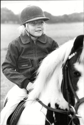 Ricky Schroeder Child Actor With His Pony Jester.