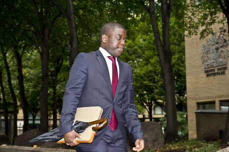 City Trader Kweku Adoboli Arrives At Southwark Crown Court For His Trial. He Is Accused Of Fraud And False Accounting.