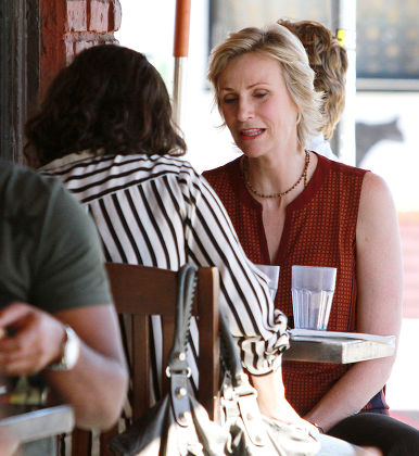 Jane Lynch and Lara Embry out and about, West Hollywood, Los Angeles, America - 15 Oct 2013