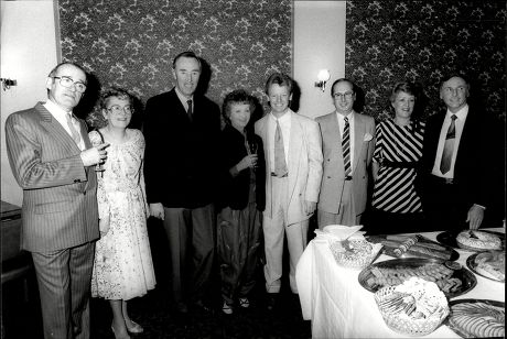 The Film Premiere Of 'my Love' In Southport Pictured Left To Right Jim Bowen Maureen King Tony Melody Thelma Barlow Les Dennis Councilor Ron Watson Pat Gregson And Councillor Ralph Gregson.