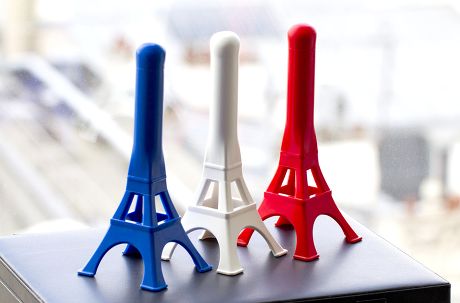 Eiffel Tower Shaped Dildo Editorial Stock Photo - Stock Image