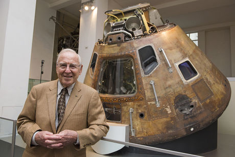 Apollo astronaut Captain Jim Lovell photocall at the Science Museum, London, Britain - 23 Oct 2013