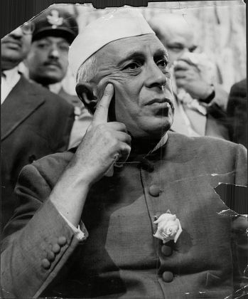 Pandit Jawarharlal Nehru First Prime Minister Editorial Stock Photo ...