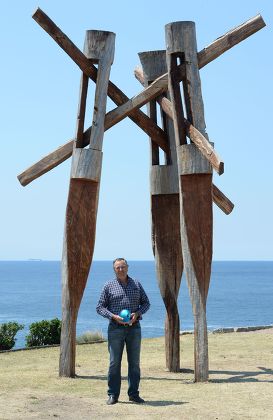 Artist Stephen King His Winning Sculpture Editorial Stock Photo - Stock