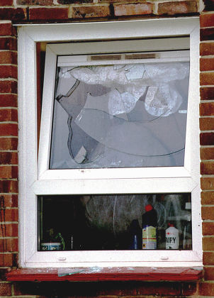 Broken Window Flat Paedophile Victor Burnett Editorial Stock Photo ...