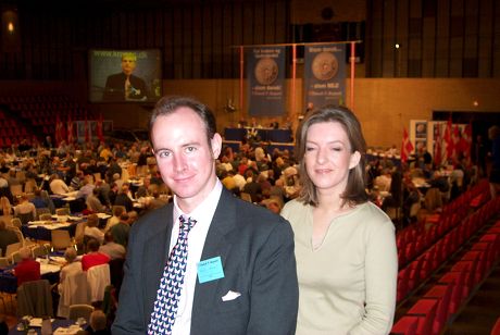DANIEL HANNAN,BRITISH EURO MP, AT DANISH PEOPLES PARTY 5TH ANNUAL CONGRESS IN VEJLE