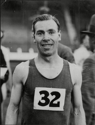 Athlete Donald Robertson.