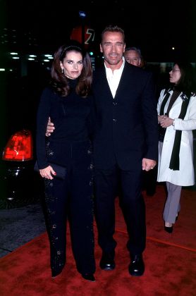 Arnold Schwarzenegger Wife Maria Shriver Editorial Stock Photo - Stock