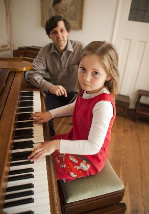 Alma Deutscher The Girl Who Can Play Piano And Violin Beautifully And Has Even Written An Opera... At The Age Of Seven. She Is Tutored By Her Father Guy.