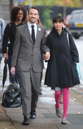 Trenton Oldfield Arrives At Isleworth Crown Court With His Girlfriend. Picture Murray Sanders Daily Mail.