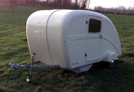 Worlds Smallest Caravan Called Pod Designed Editorial Stock Photo ...