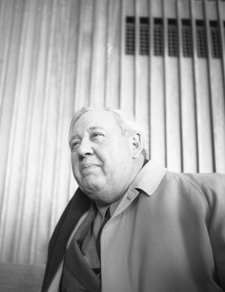 Actor Charles Laughton Arrives Into London Airport From Los Angeles Today.