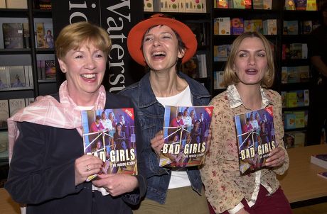 'BAD GIRLS - THE OFFICIAL STORY', BOOK SIGNING, WATERSTONES PICCADILLY, LONDON, BRITAIN - MAY 2001