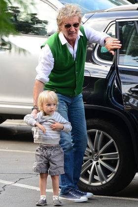 Rod Stewart out and about in Los Angeles, America - 19 Nov 2013