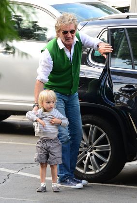 Rod Stewart out and about in Los Angeles, America - 19 Nov 2013