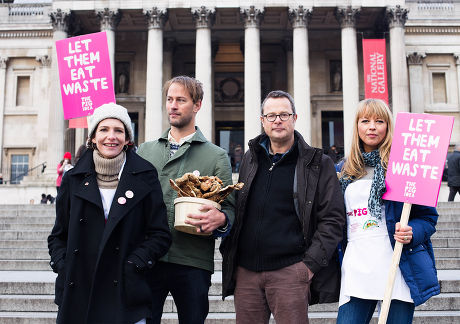 The Pig Idea feast launch, Trafalgar Square, London, Britain - 21 Nov 2013