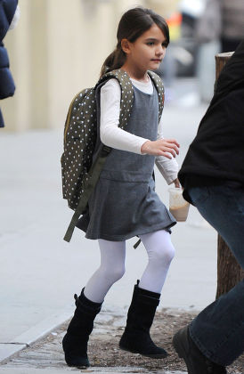 Suri Cruise and Kathleen Stothers-Holmes out and about, New York, America - 03 Dec 2013