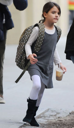 Suri Cruise and Kathleen Stothers-Holmes out and about, New York, America - 03 Dec 2013