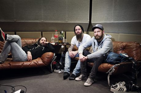 In Flames at Hansa recording studio in Berlin, Germany - 29 Nov 2013