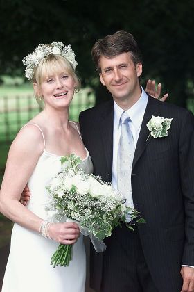   Count   Sarah Lancashire's Wedding To Peter Salmon, Bbc Director Of 