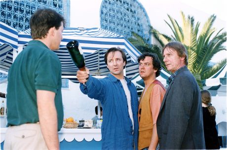 Television Programme 'between The Lines' 1994 Ex-cib Tony Clark (played By Neil Pearson) Clashes With Blake (played By Hamish Mccoll) Watched By Tom Georgeson And Richard Mccabe While On A Ministerial Sex Scandal Investigation In Tunisia.