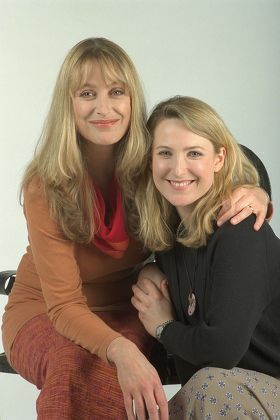 Amanda Royle And Sister Carol Royle Actresses 1997.