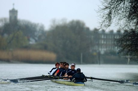 Boat Race - Oxford Crew With Andrew Hodge.