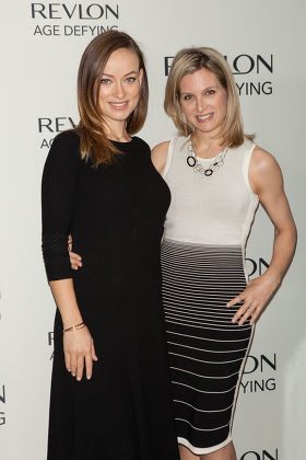 Olivia Wilde launches New Revlon Age Defying Collection, New York, America - 11 Dec 2013