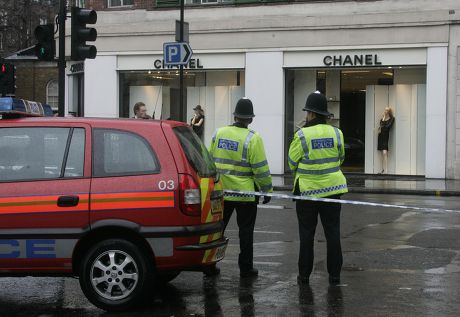 Chanel Boutique Police Scene Shooting Following Editorial Stock Photo - Stock Image |