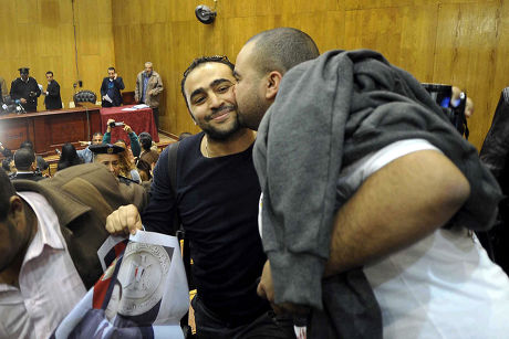 Sons of former President Mubarak acquitted of corruption charges, Cairo, Egypt - 19 Dec 2013