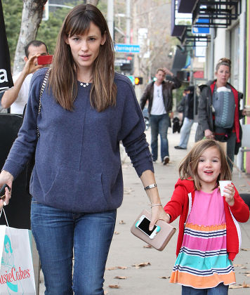 Jennifer Garner Daughter Seraphina Affleck Editorial Stock Photo ...