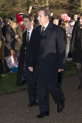 Members of The Royal Family attend a Christmas Day service at St Mary Magdalene Church on The Sandringham estate, Norfolk, Britain - 25 Dec 2013