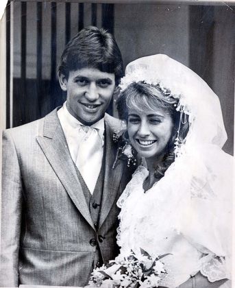 Gary Lineker Footballer Just Marriedenglands World Editorial Stock ...