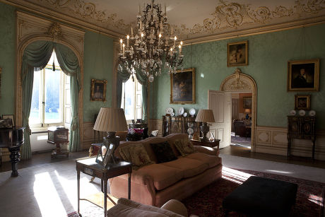 Highclere Castle Morning Room Editorial Stock Photo - Stock Image ...