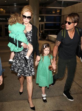 Nicole Kidman Keith Urban Faith Urban Editorial Stock Photo - Stock