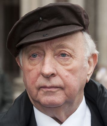 Former N.u.m. Leader Arthur Scargill Leaving The High Court In London After Losing His Battle To Remain In His Rented Property In London Paid For By The N.u.m.