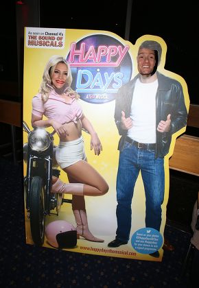 'Happy Days - A New Musical' press night, Churchill Theatre, Bromley, Kent, Britain - 14 Jan 2014