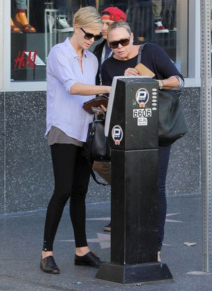 Charlize Theron out and about, Los Angeles, America - 15 Jan 2014